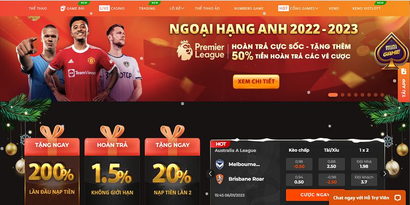 Trang web Ricwin là trang web chính và là điểm khởi đầu của toàn bộ mạng lưới - Ricwin
